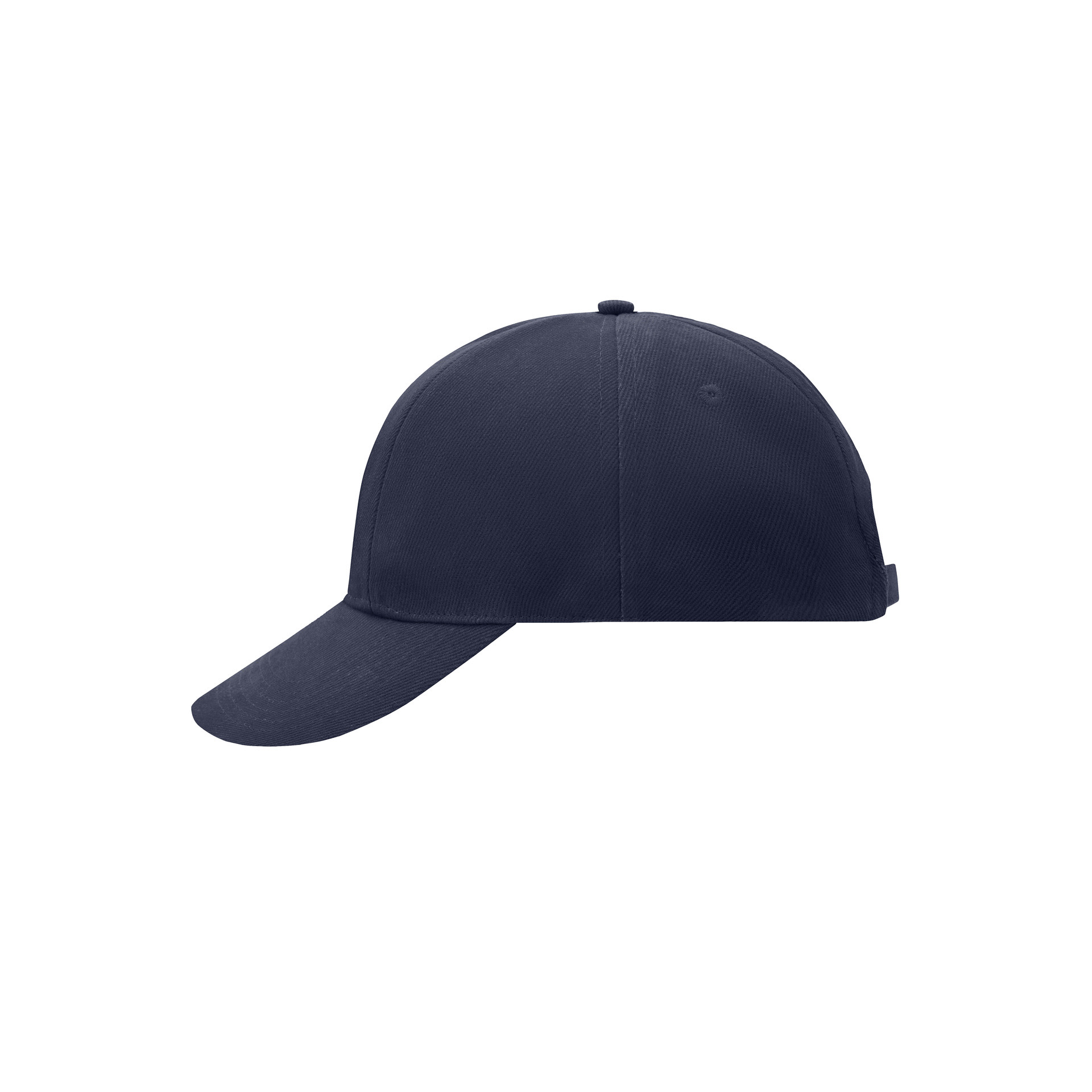 Base-Cap 6 Panel, Clipverschluss mit matter Metallöse, Fb. navy