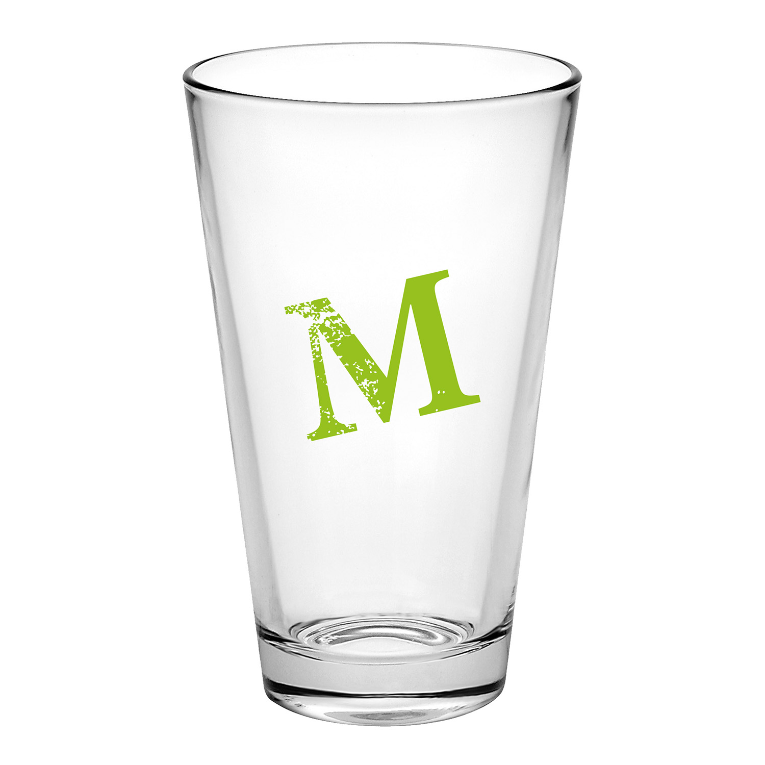 Longdrinkglas Conic 300 ml / 13 cm inkl. 1 farbigem Logo "M" (Meyer Wahrenholz)