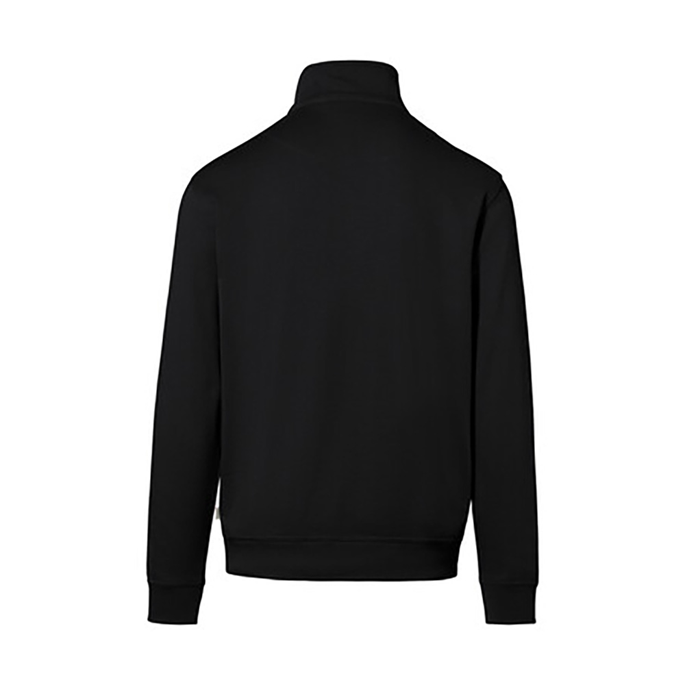 Zip-Sweatshirt Premium, schwarz