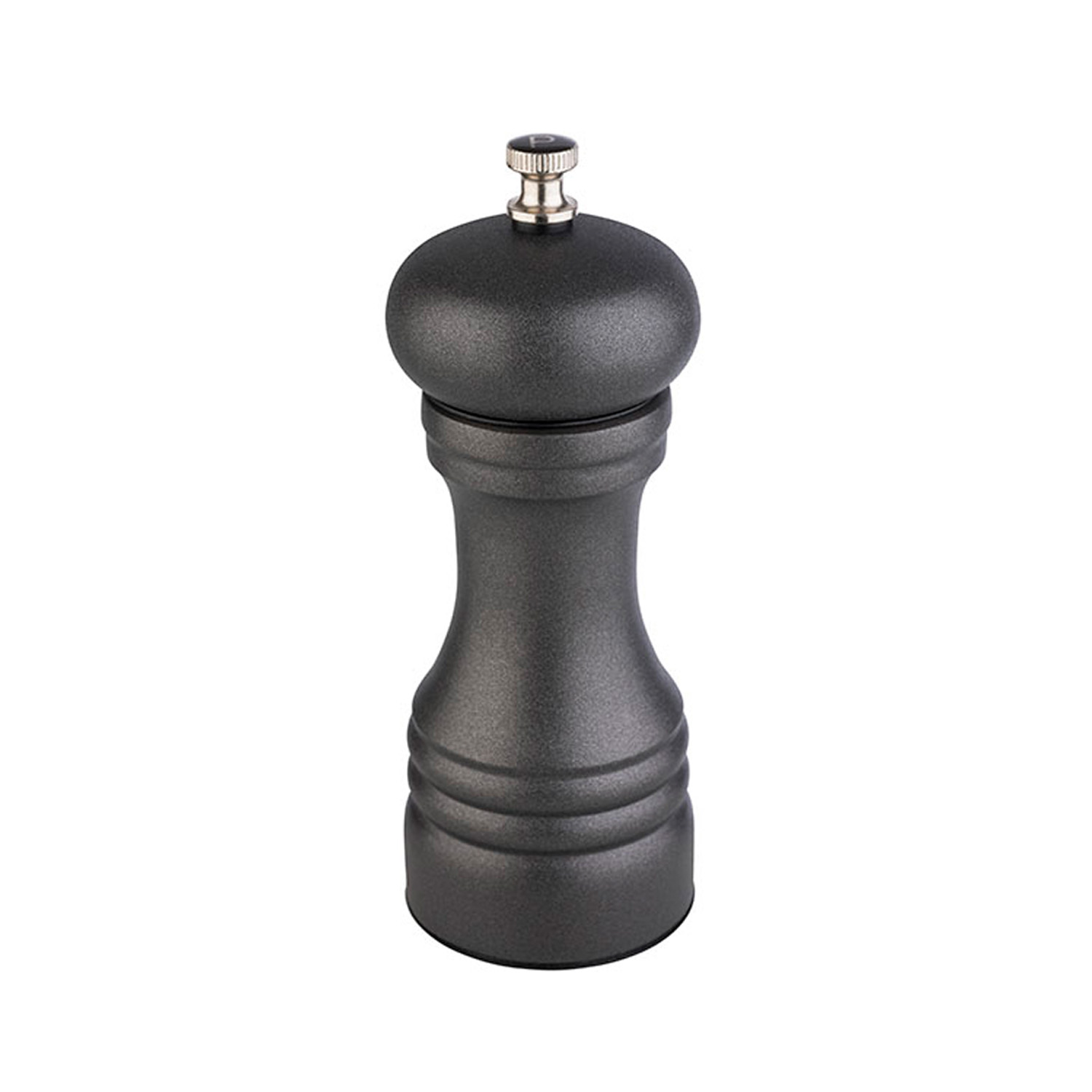 Pfeffermühle -GUNMETAL- Ø 6 cm, H: 15,5 cm Edelstahl