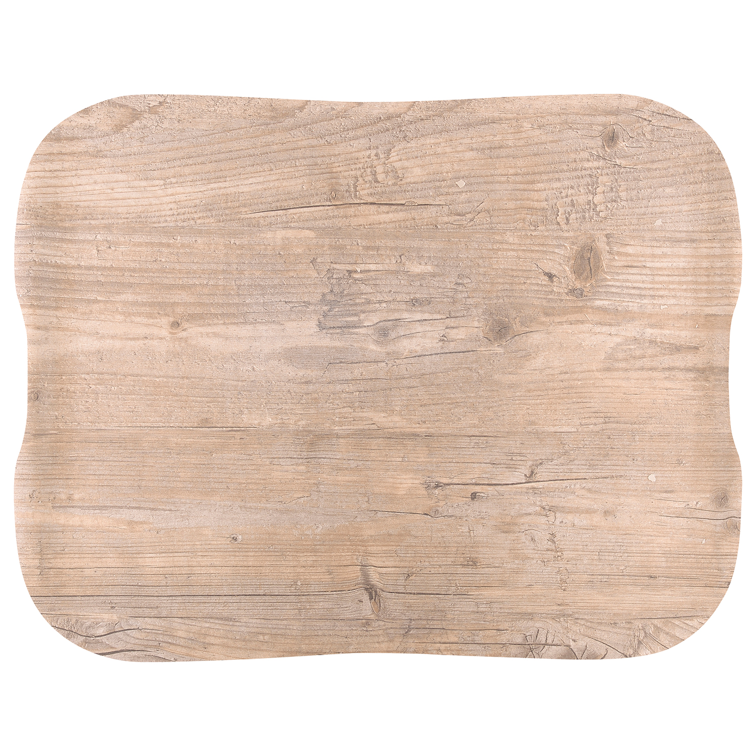 Tablett Dura matt 46 x 36 cm, Vintage, rutschfest
