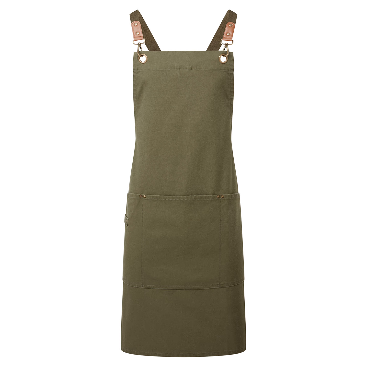 Latzschürze DARIO, one size, olive