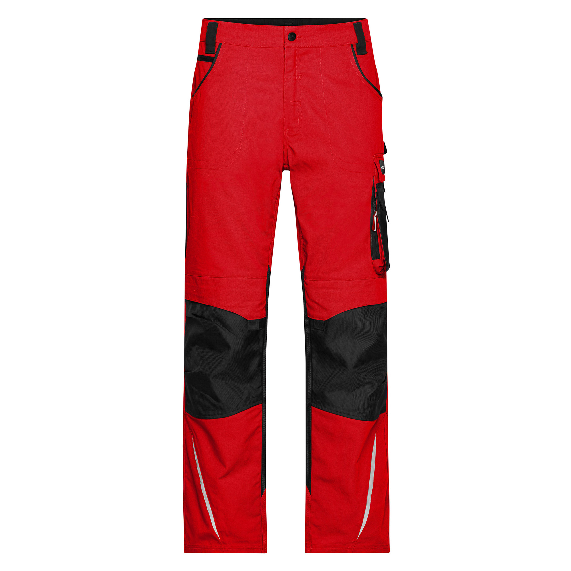 Workwear Hose Strong, red/black