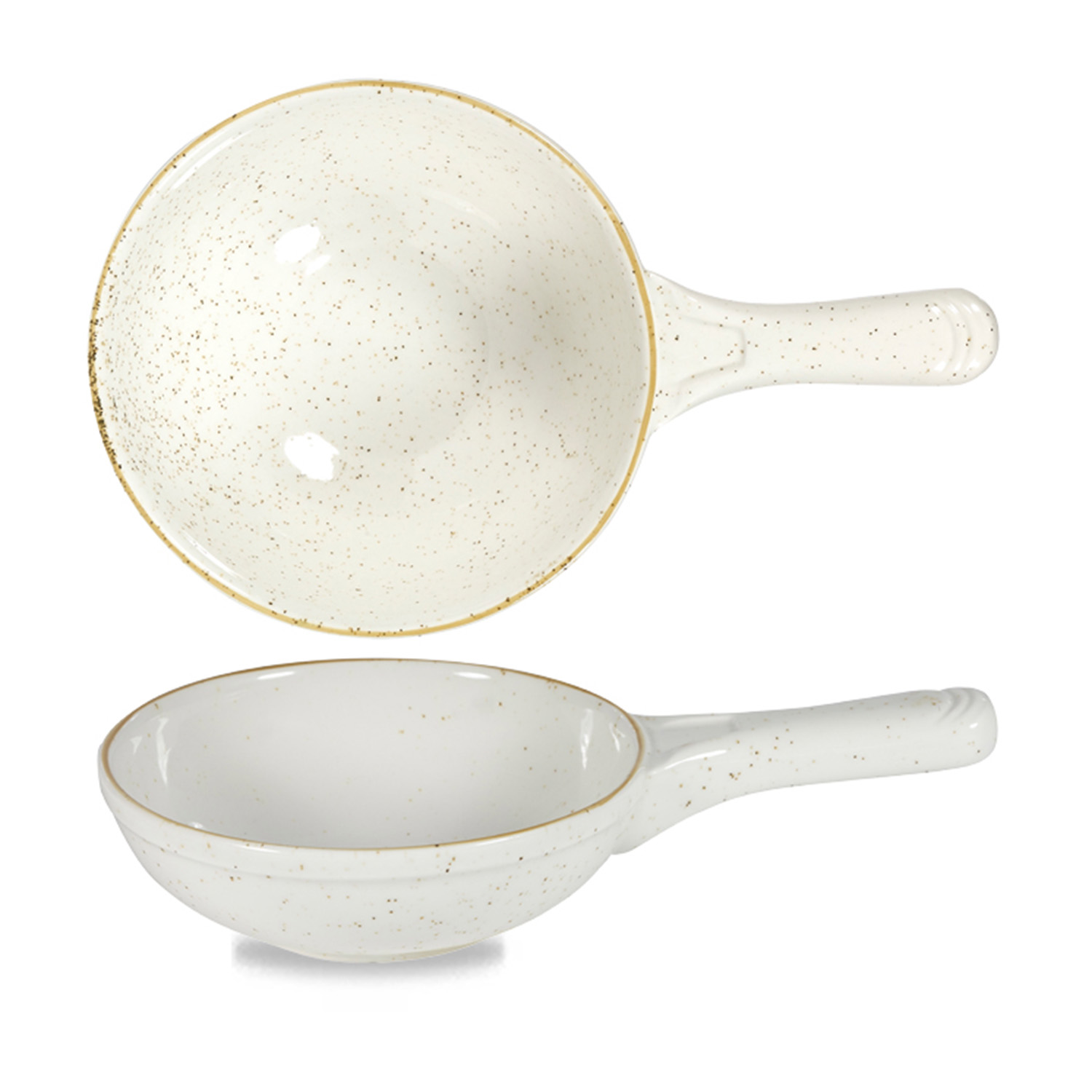 Servierpfanne 23,0 cm/0,37l, Stonecast Barley White