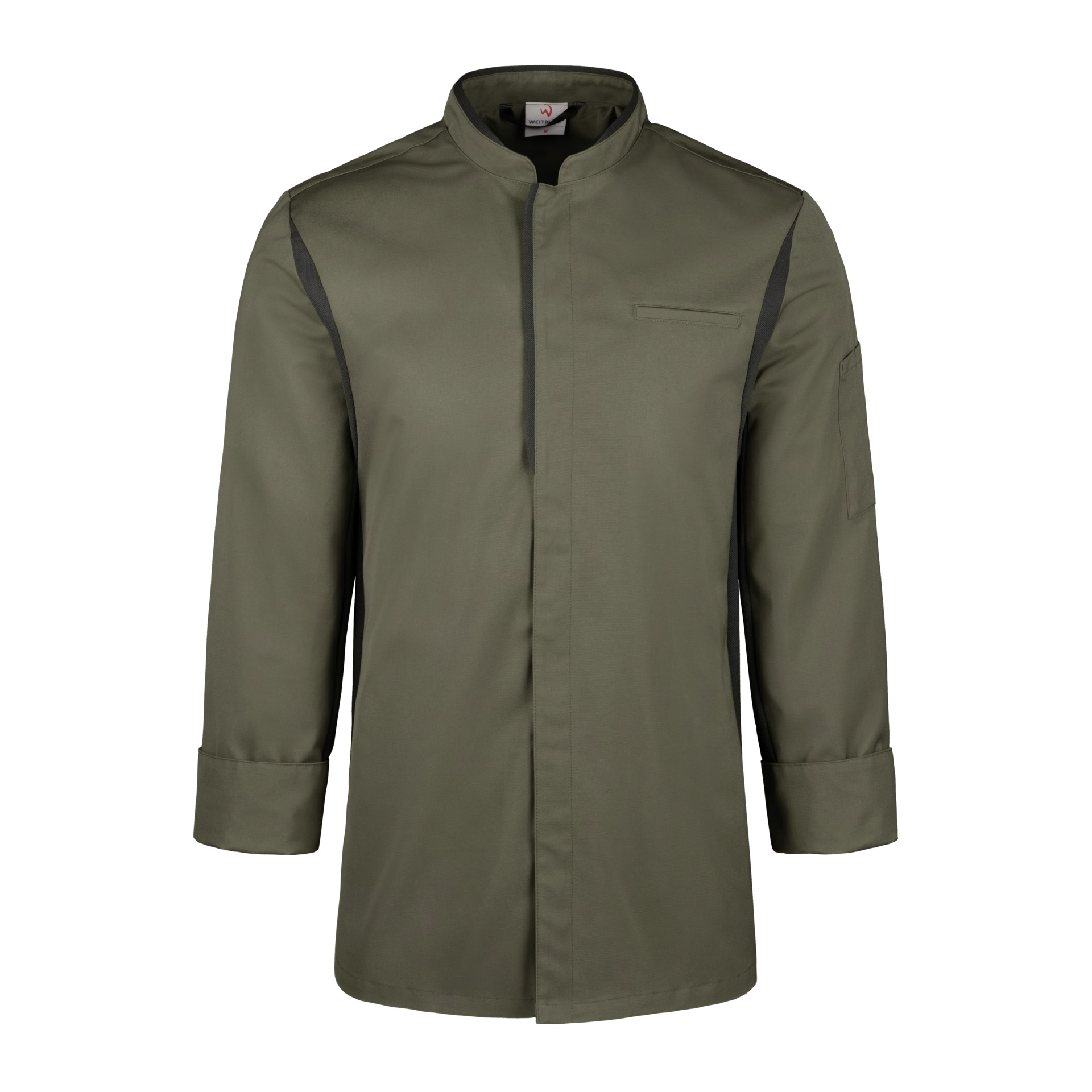 Koch-/Servicejacke FOCUS Damen schilfgrün/anthrazit