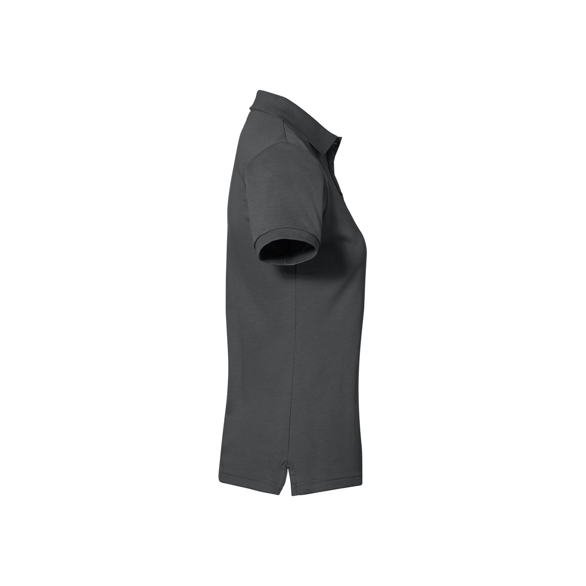 Woman-Polo Cotton Tec, anthrazit