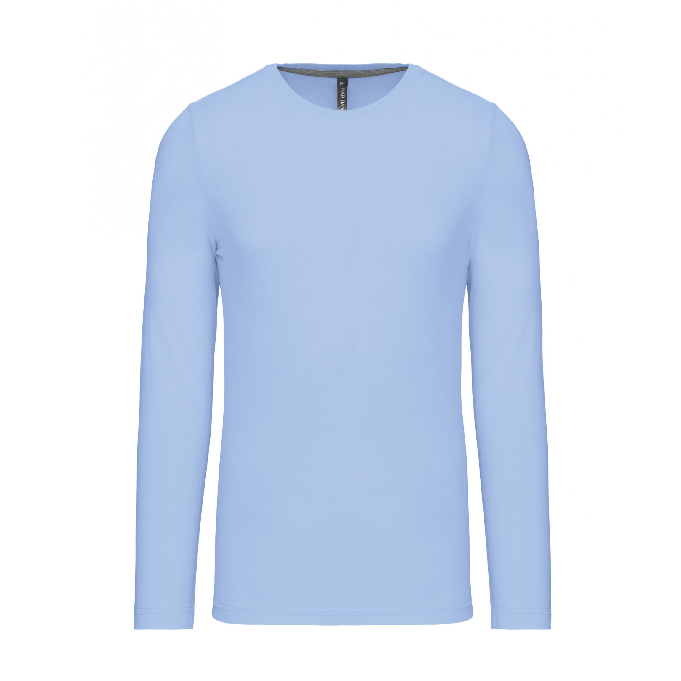 Unisex-Longsleeve Kariban, hellblau