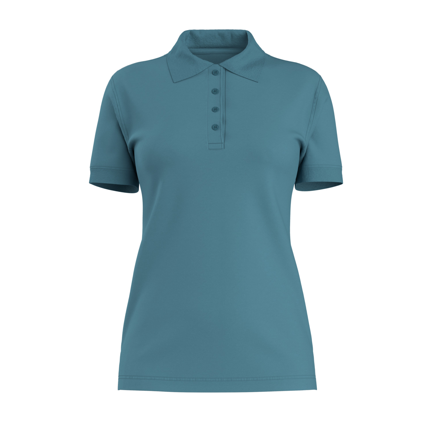 Woman-Polo Concept, ozean blau
