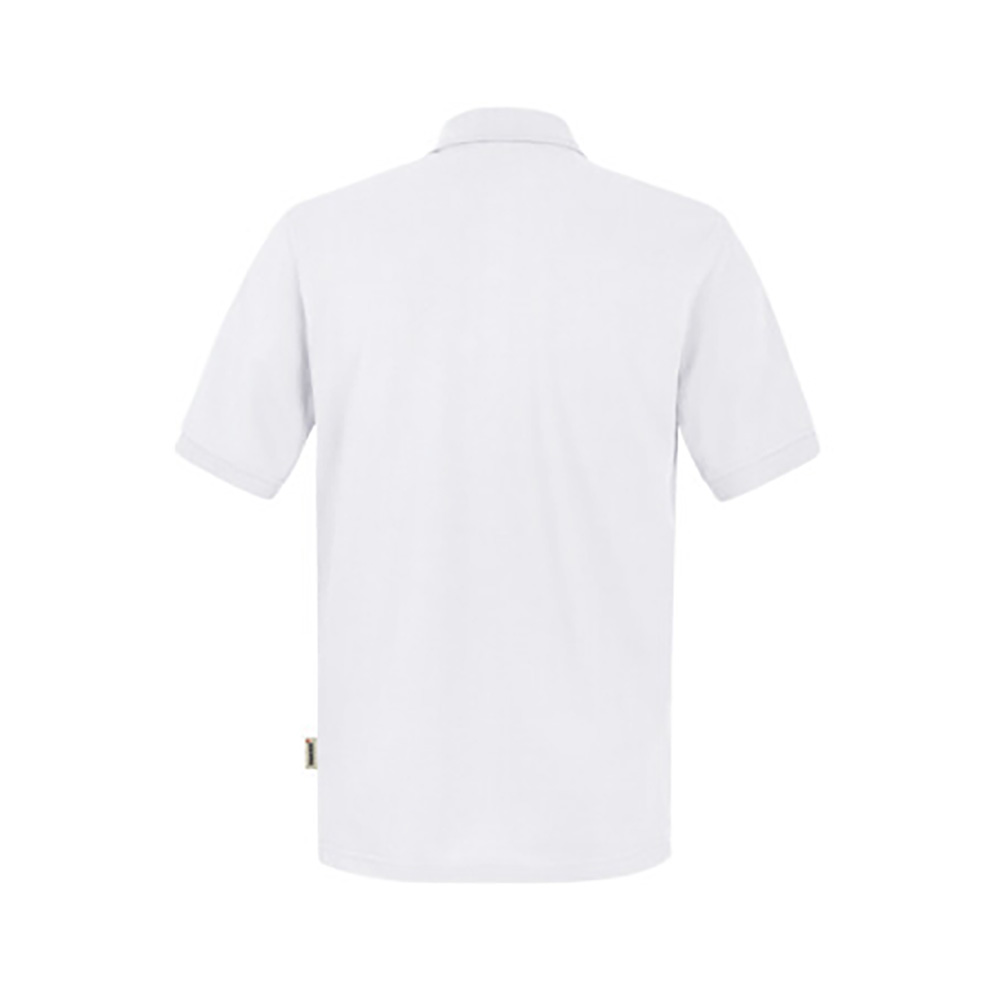 Unisex-Poloshirt Top, Kurzarm, weiß