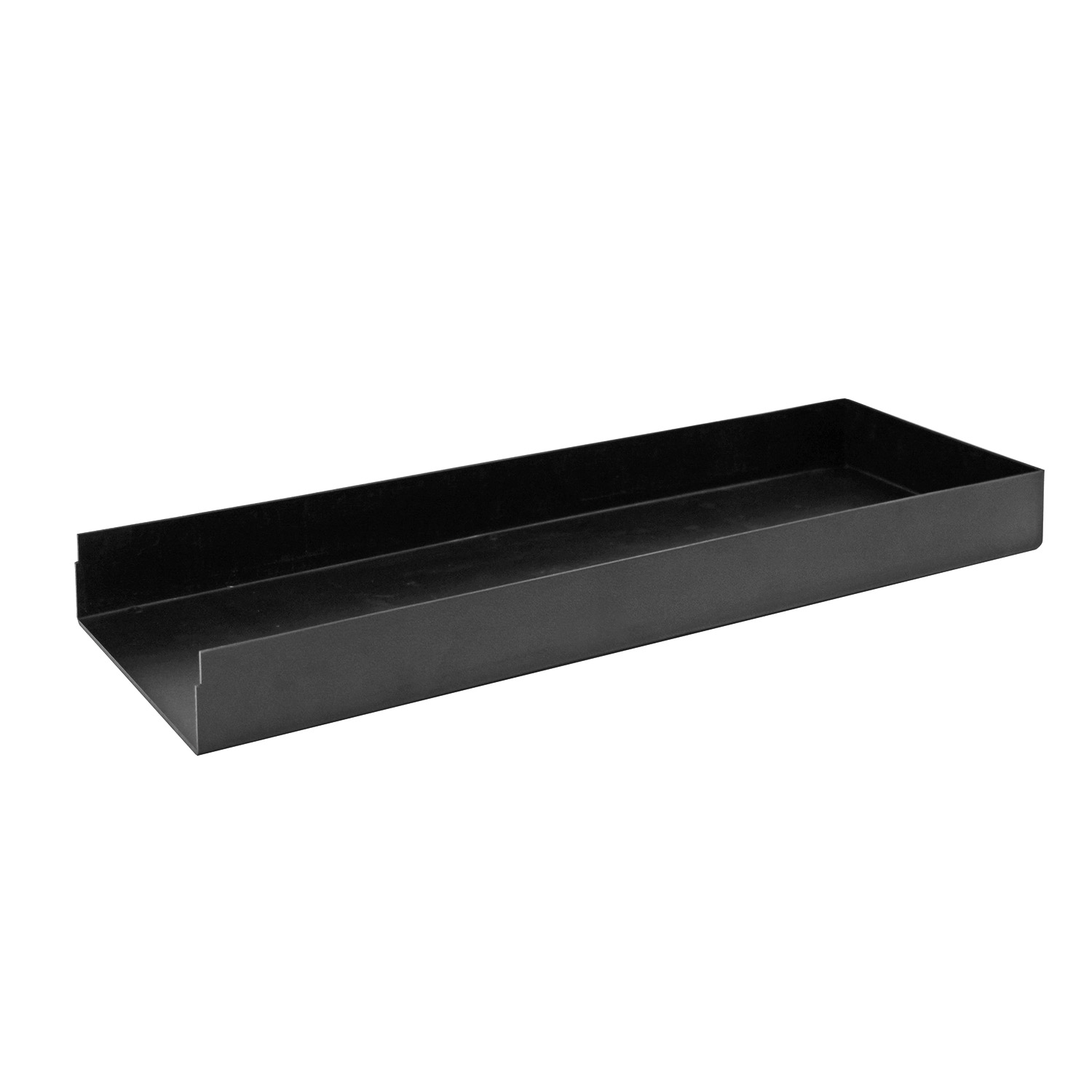 Rahmen für Schnittkuchenblech, 21,5 x 59 x 5,5 cm, ABS, schwarz, genarbt