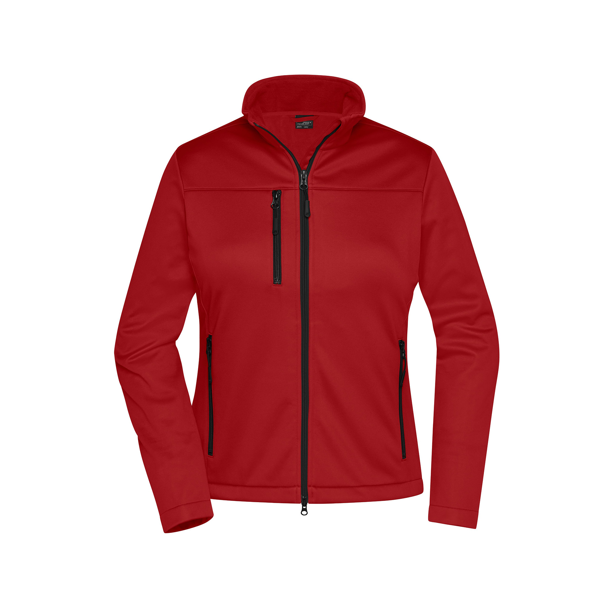 Damen-Softshelljacke aus recyceltem Polyester, rot