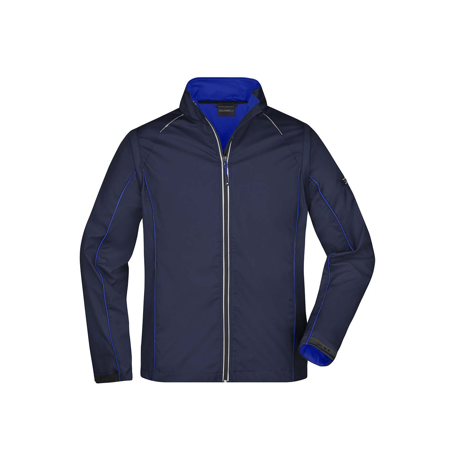 Herren-Softshelljacke Zip-Off, marine/royal