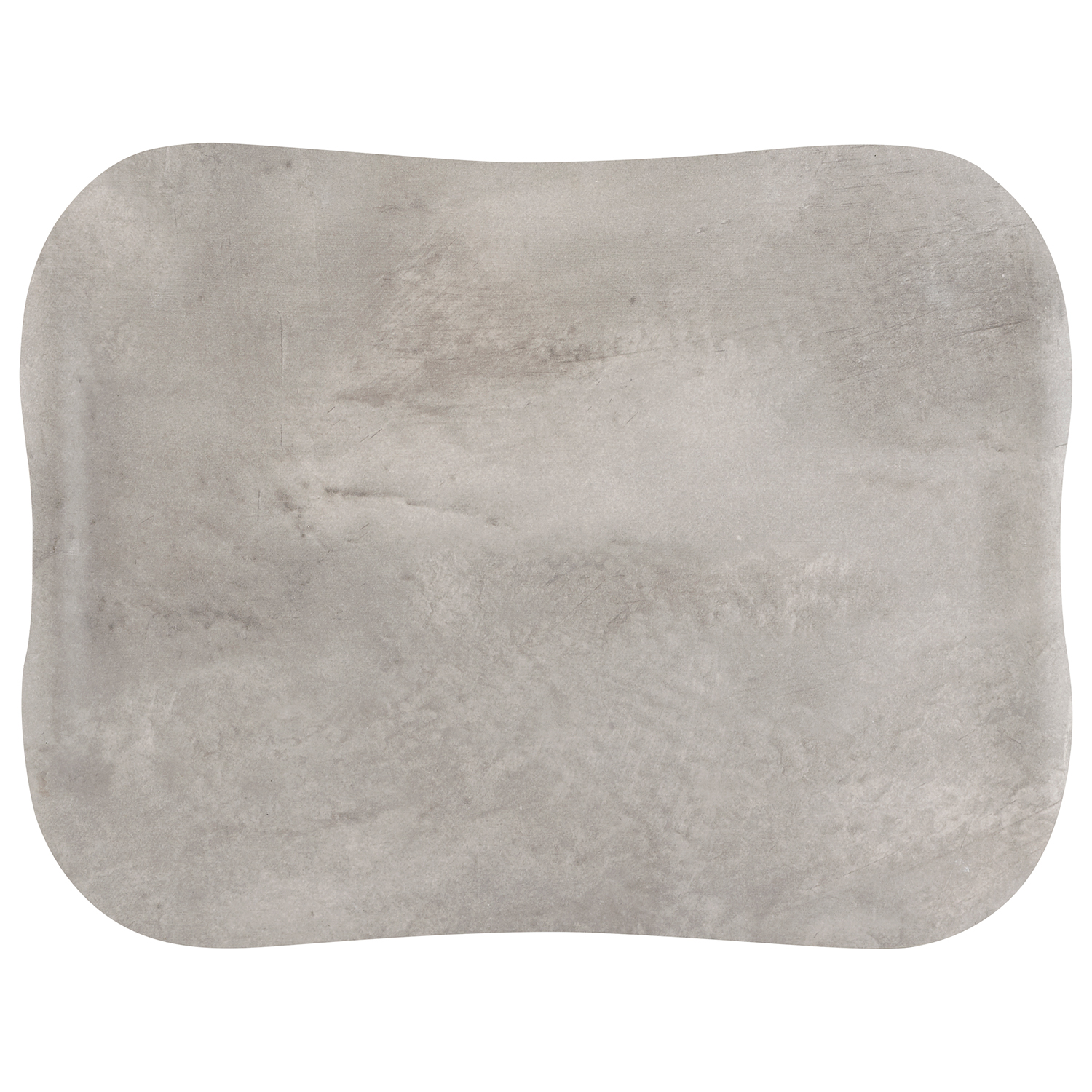 Tablett Dura matt 46 x 36 cm, Beton