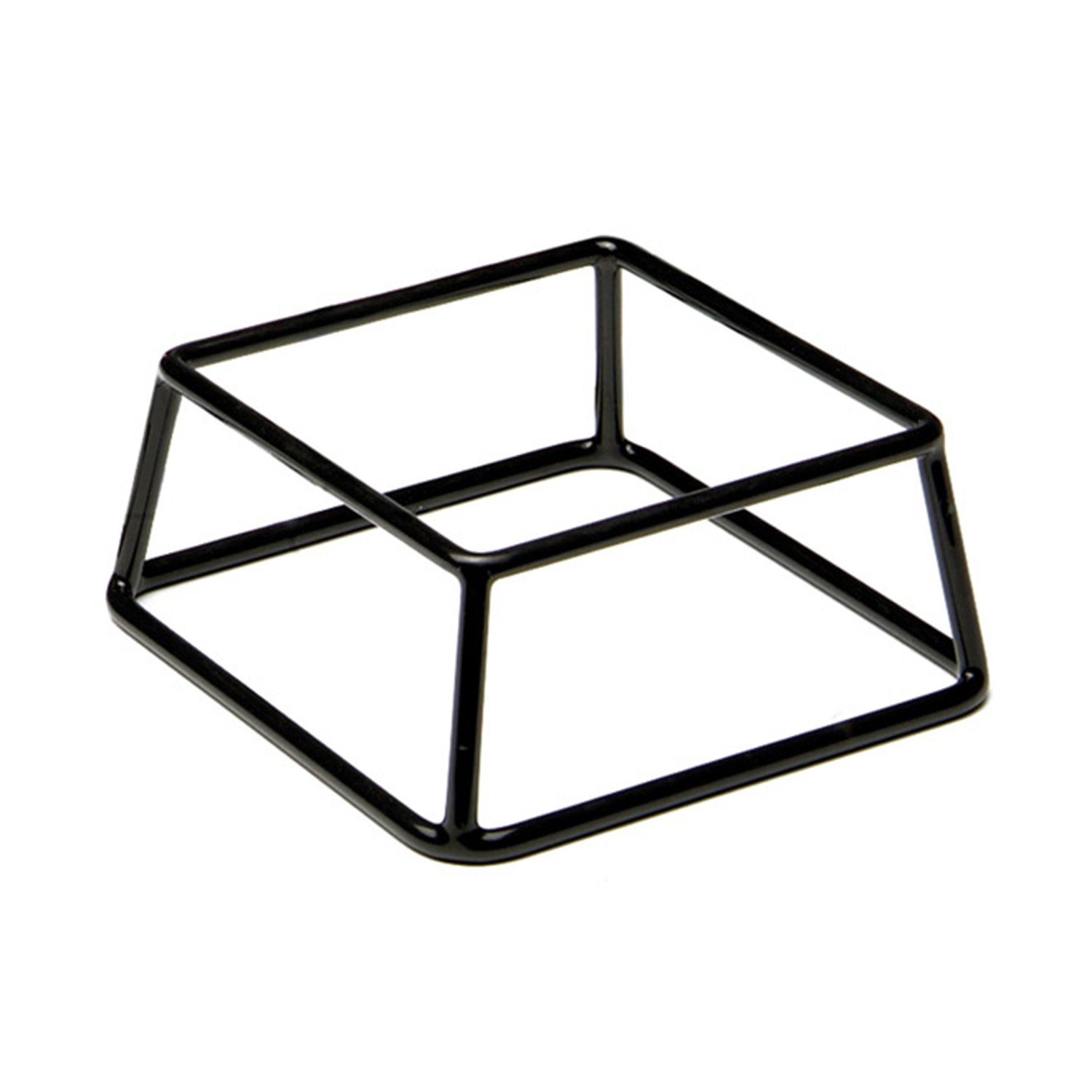 Buffetständer -MULTI- 18 x 18 cm, H: 8 cm Metall, PVC,