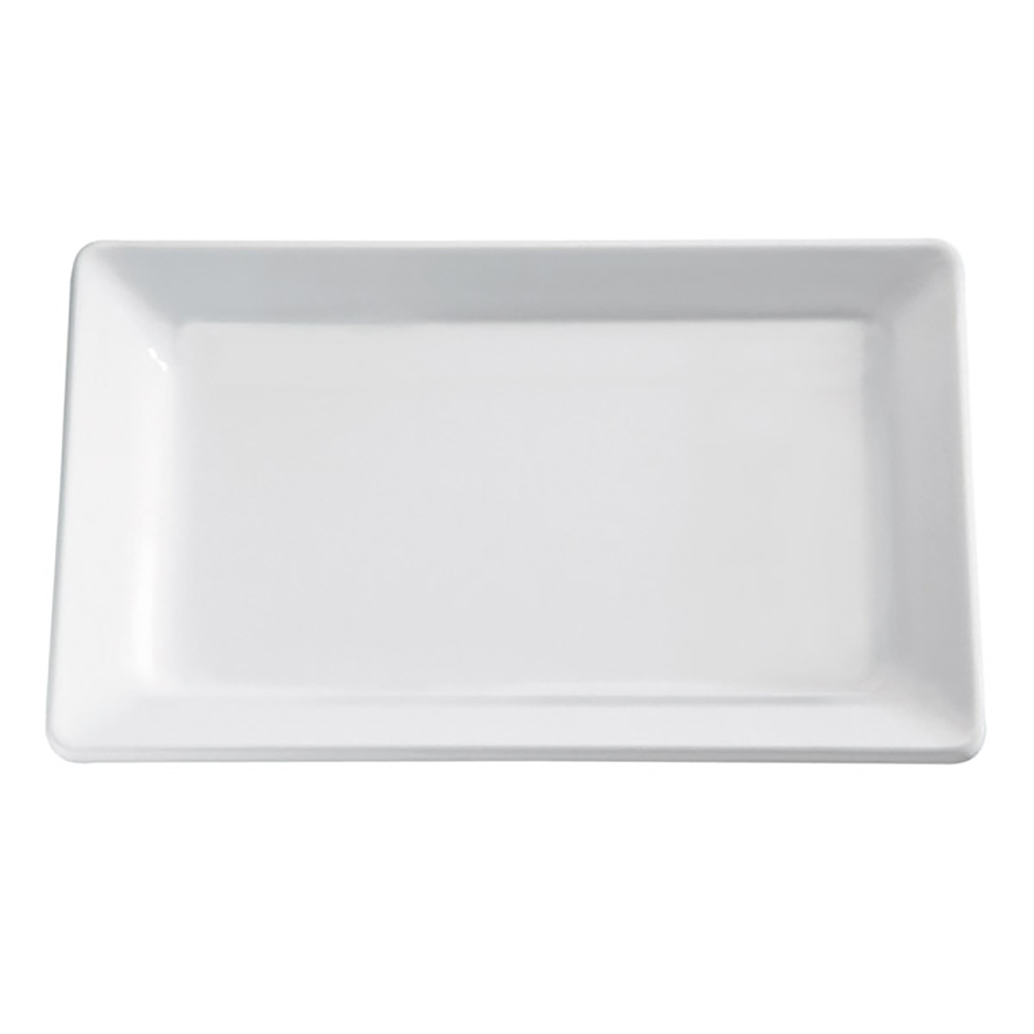 GN 2/4 Tablett -PURE- 53 x 16,2 cm, H: 3 cm Melamin, weiß