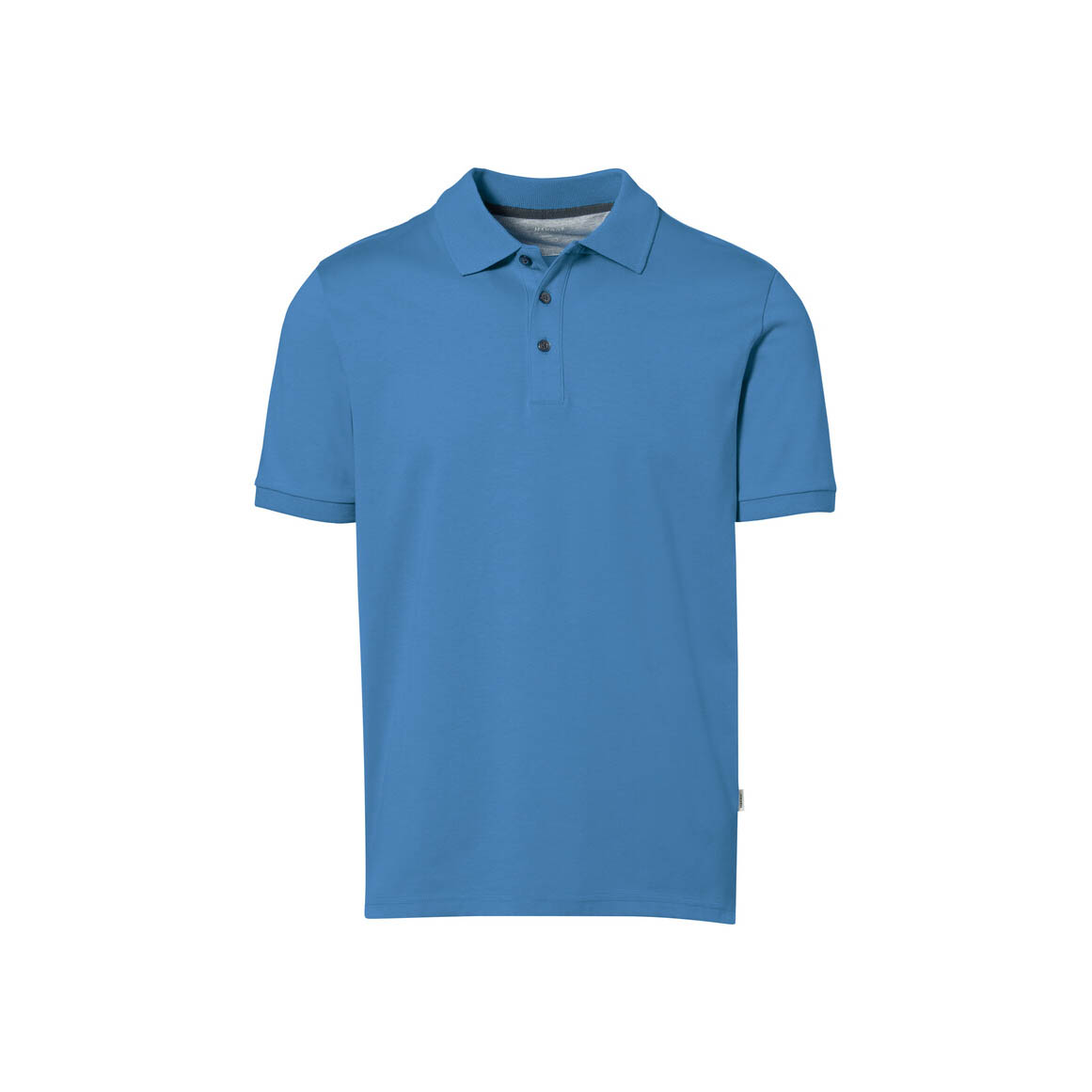 Unisex-Polo Cotton Tec, malibu-blue
