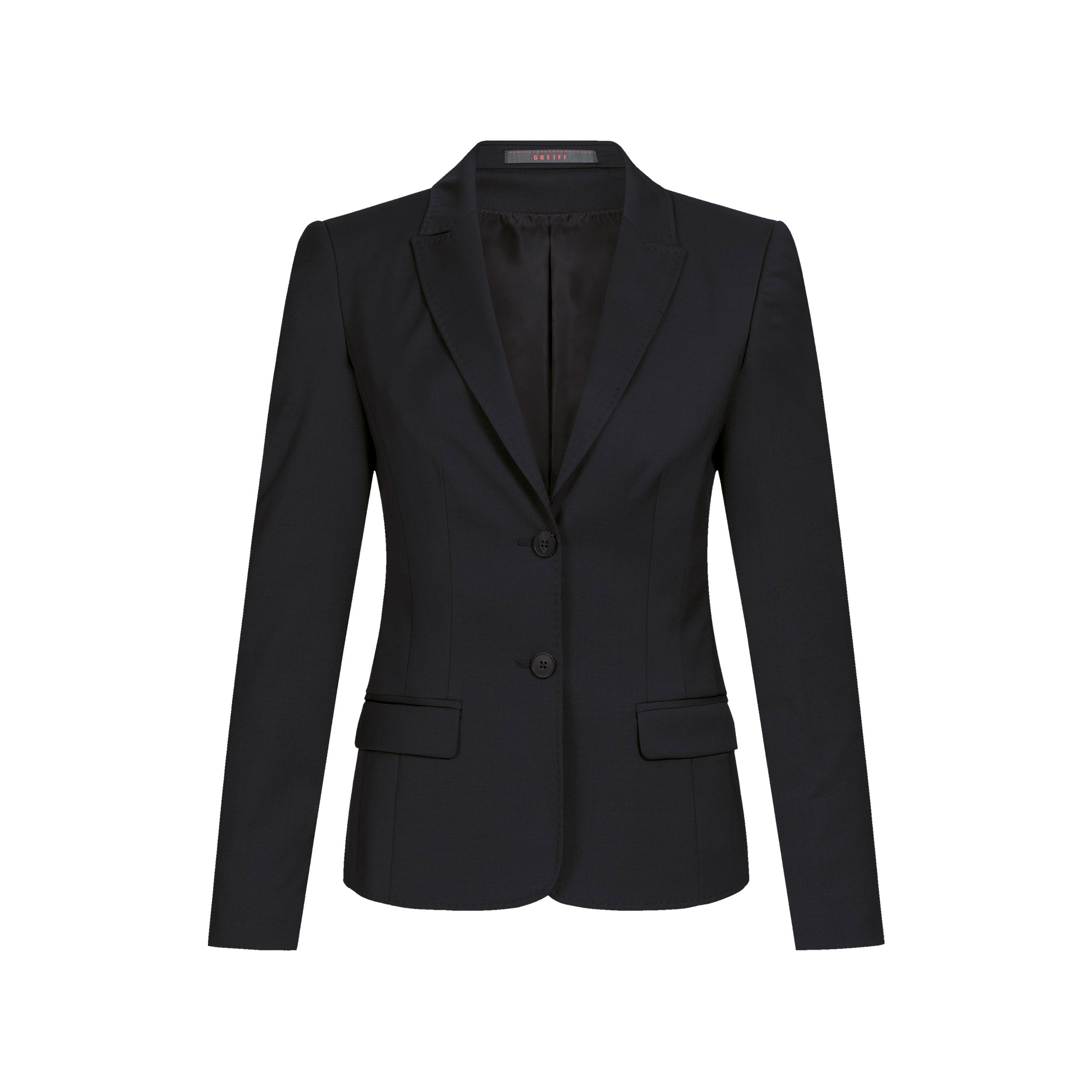Damen-Blazer Regular Fit, Modern with 37,5, hellgrau