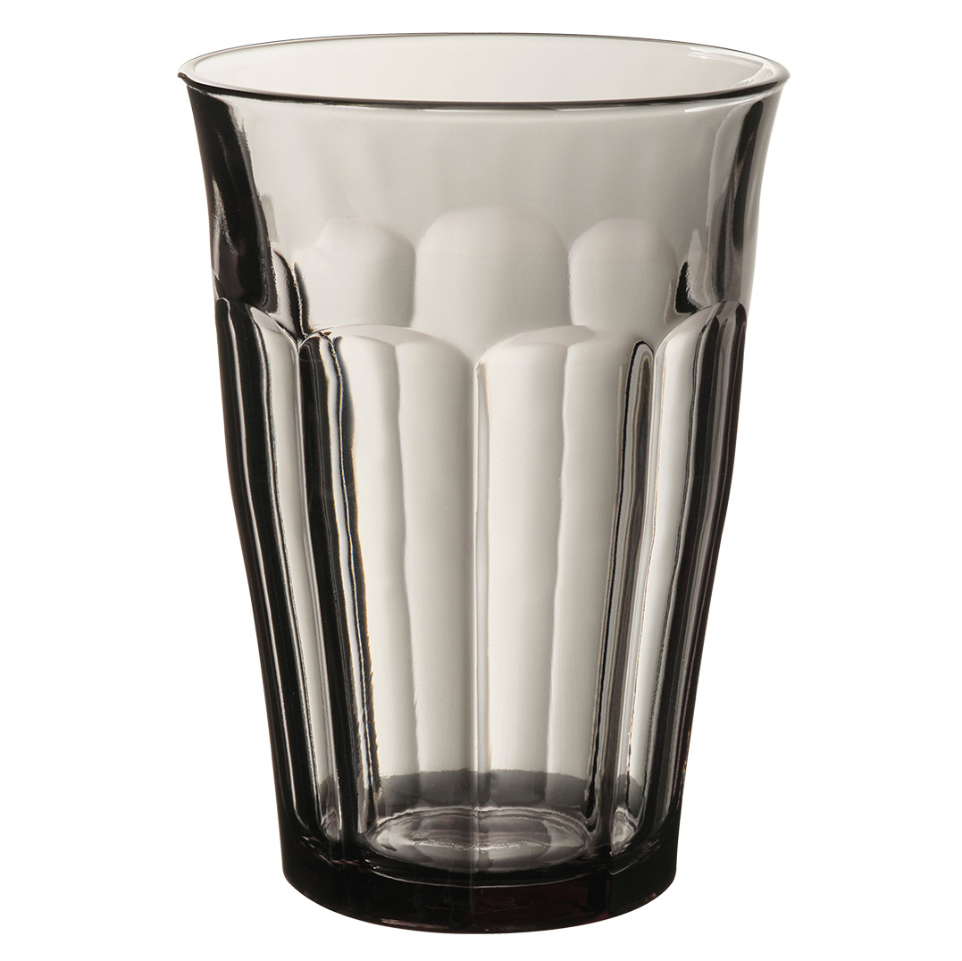 Longdrink-/Latte Macchiatoglas Picardie Grey 360 ml