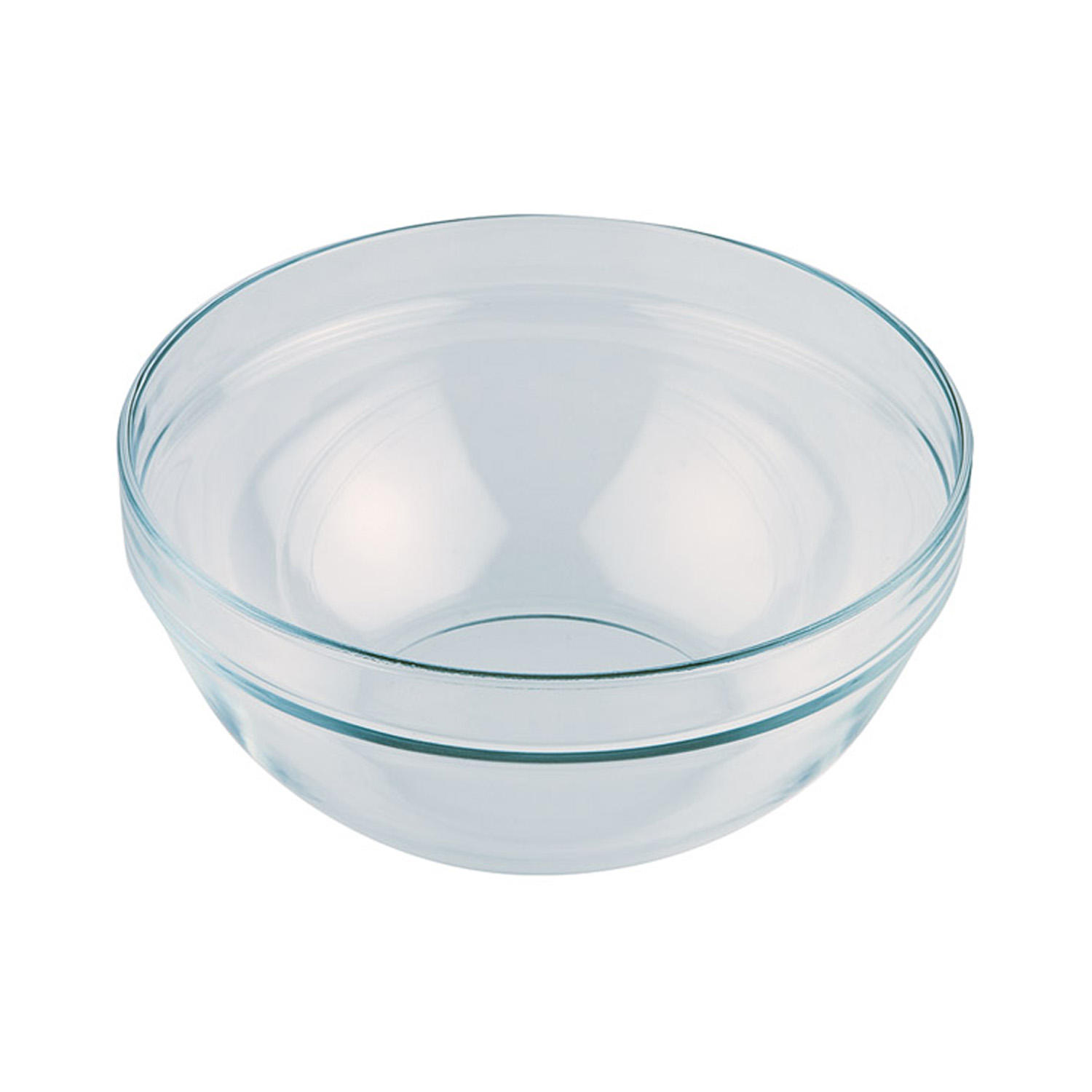 Glasschale Ø 14 cm, H: 6,5 cm 0,5 Liter