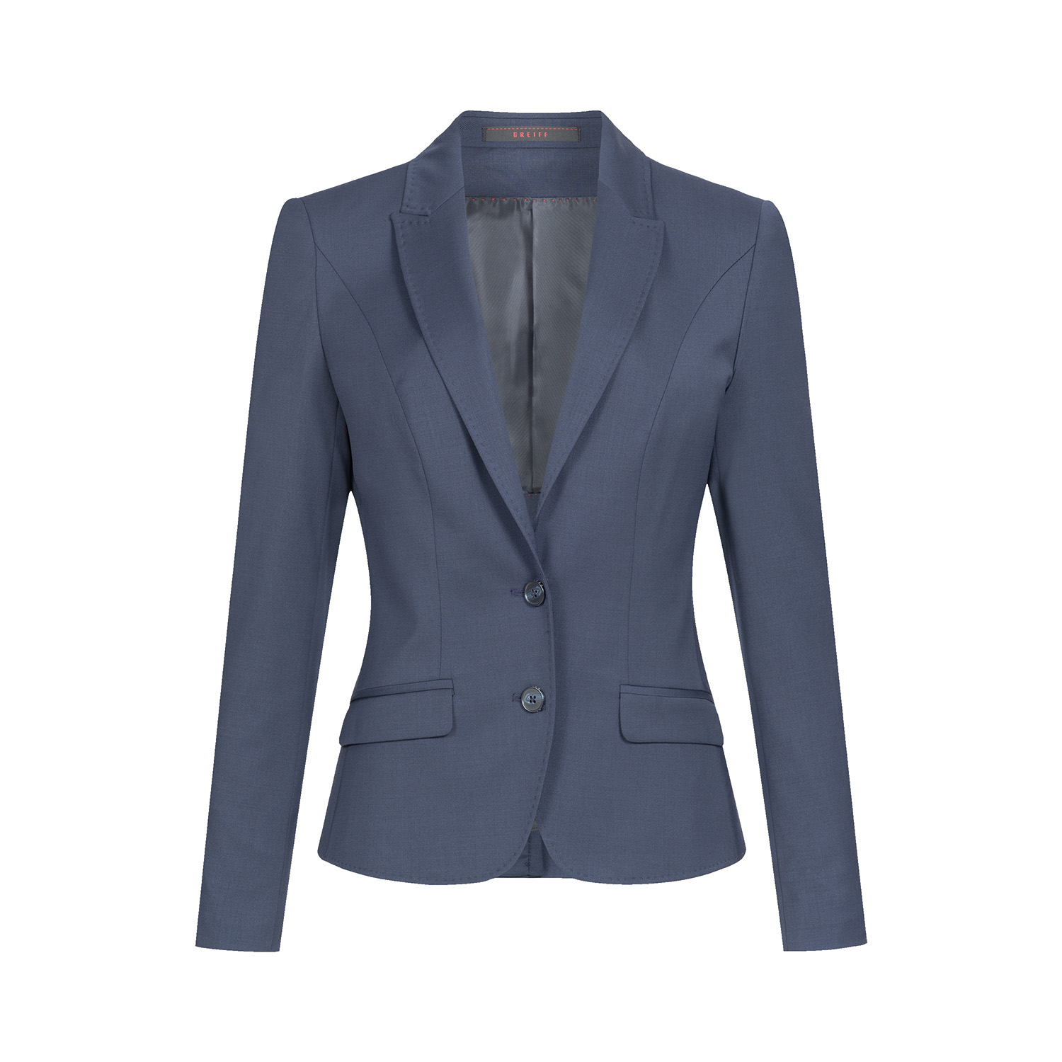 Damen-Blazer Slim Fit, Modern with 37,5, dunkelblau