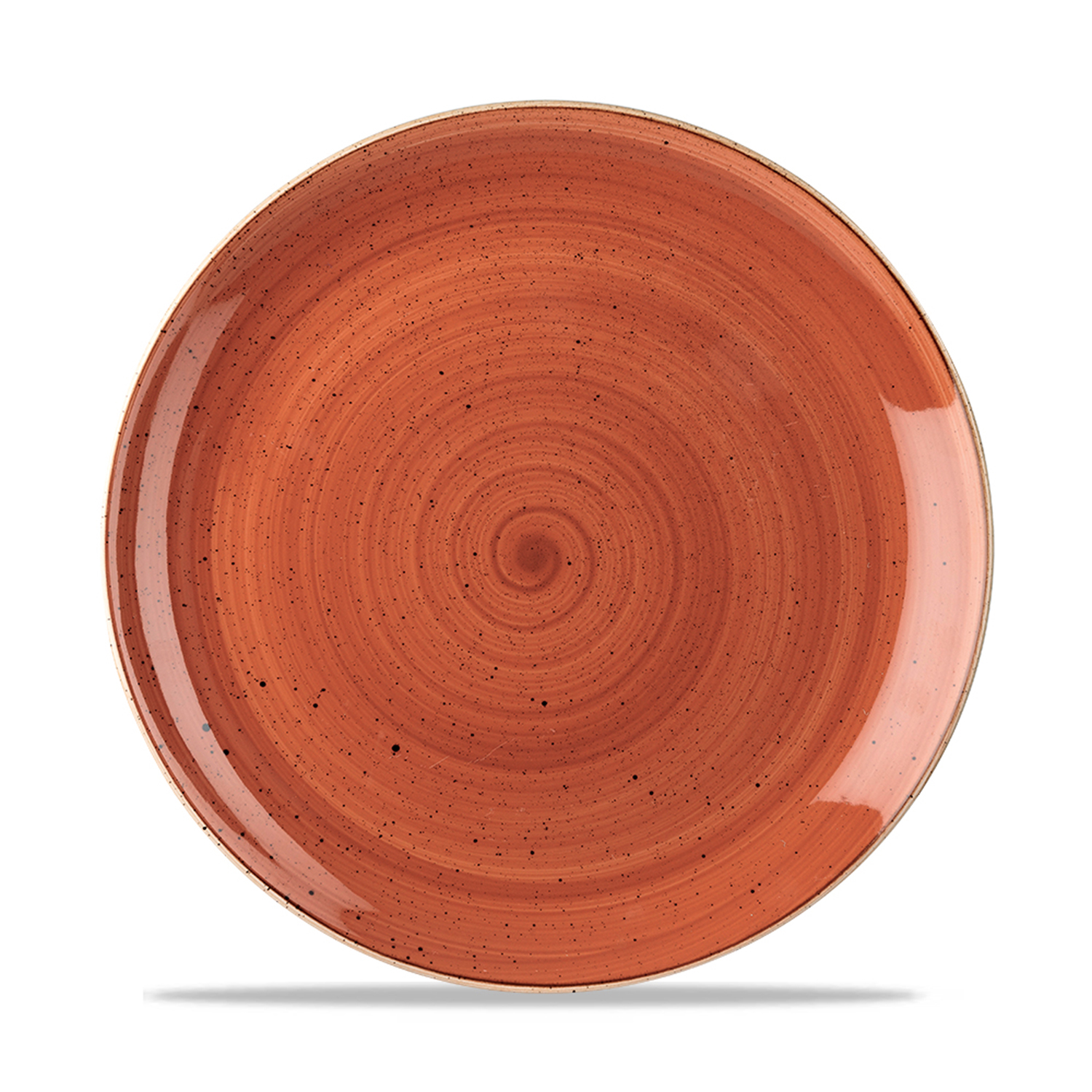 Coup Teller flach 26,0 cm, Stonecast Spiced Orange