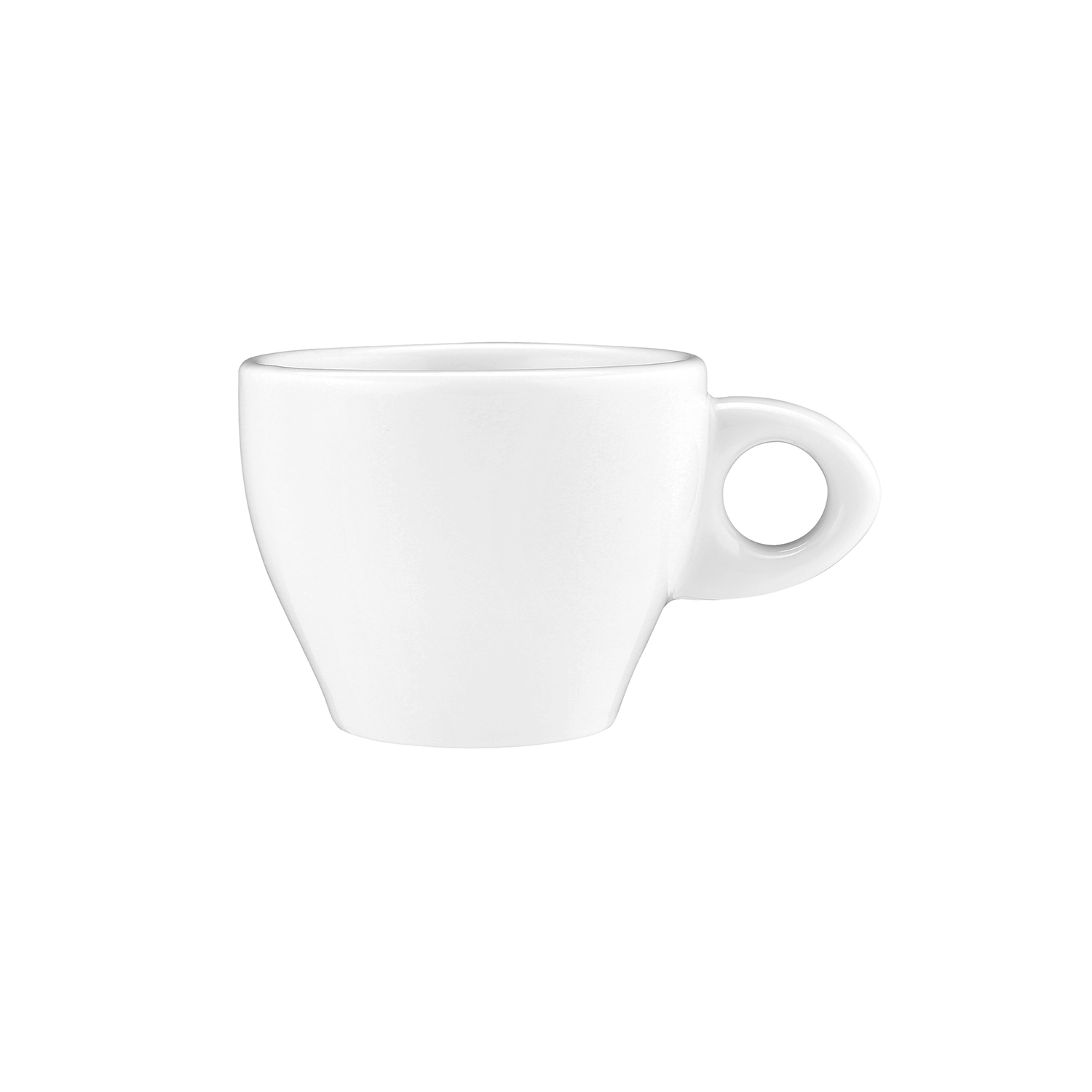Espresso-Obertasse Coffe-e-motion weiß, 0,09l