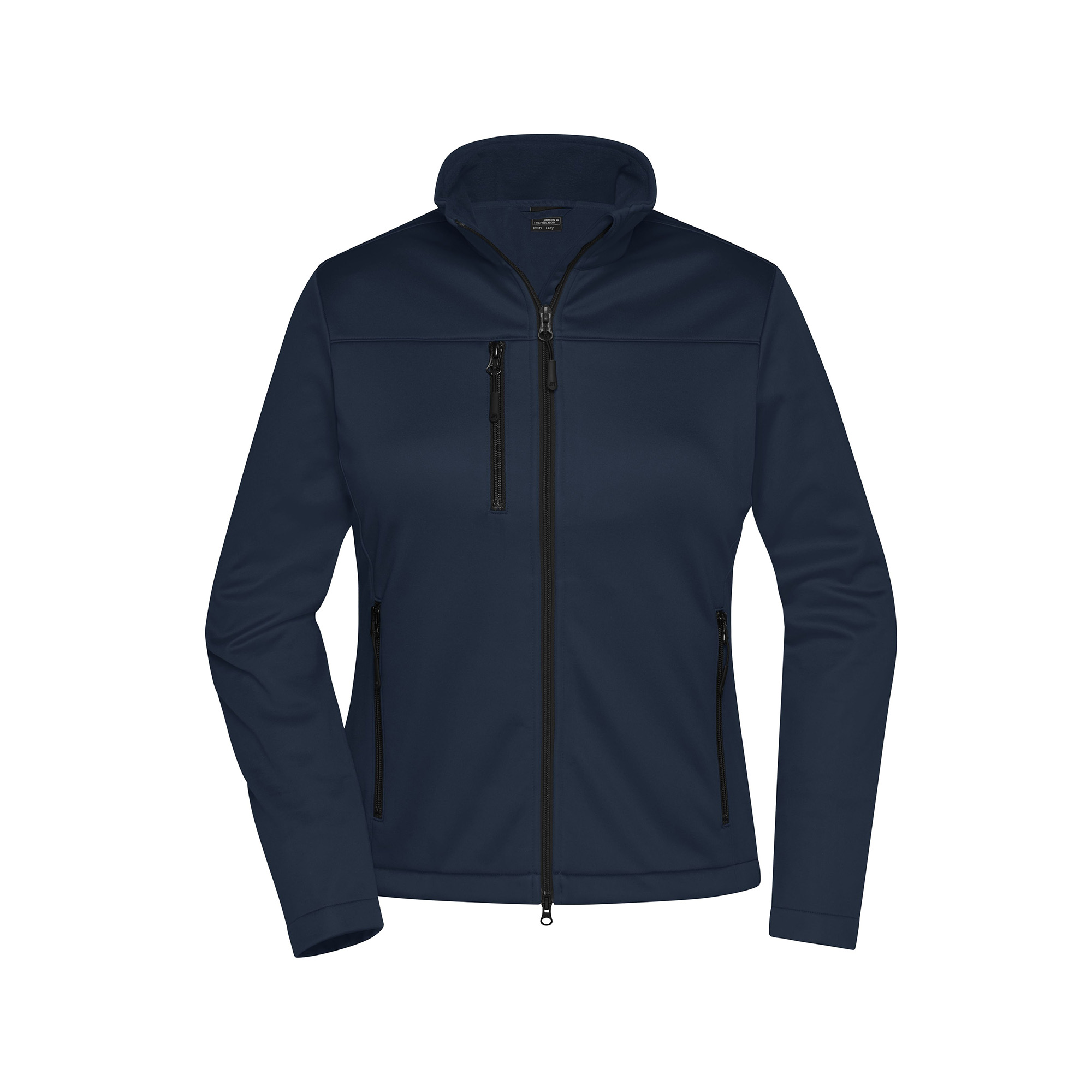 Damen-Softshelljacke aus recyceltem Polyester, navy