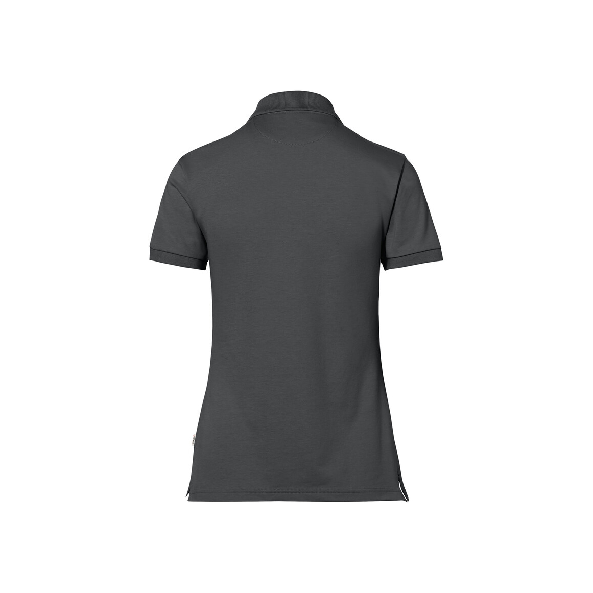 Woman-Polo Cotton Tec, anthrazit