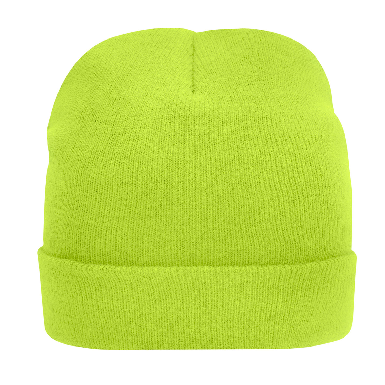 Strickmütze mit Thinsulate Zwischenfutter, neon-gelb