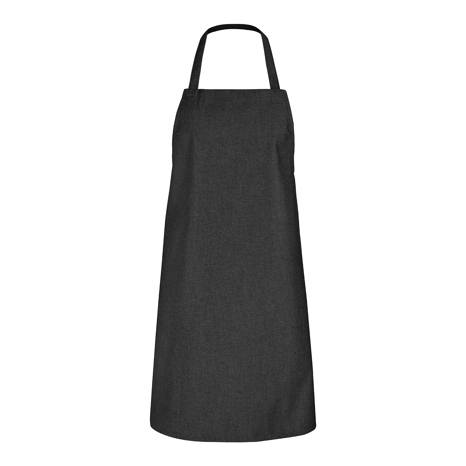 Latzschürze 77 x 90 cm, Jeanslook anthrazit