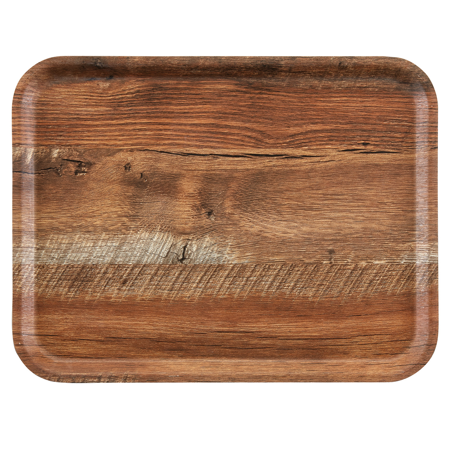 Tablett Madeira 46 x 36 cm, E87 Braune Eiche