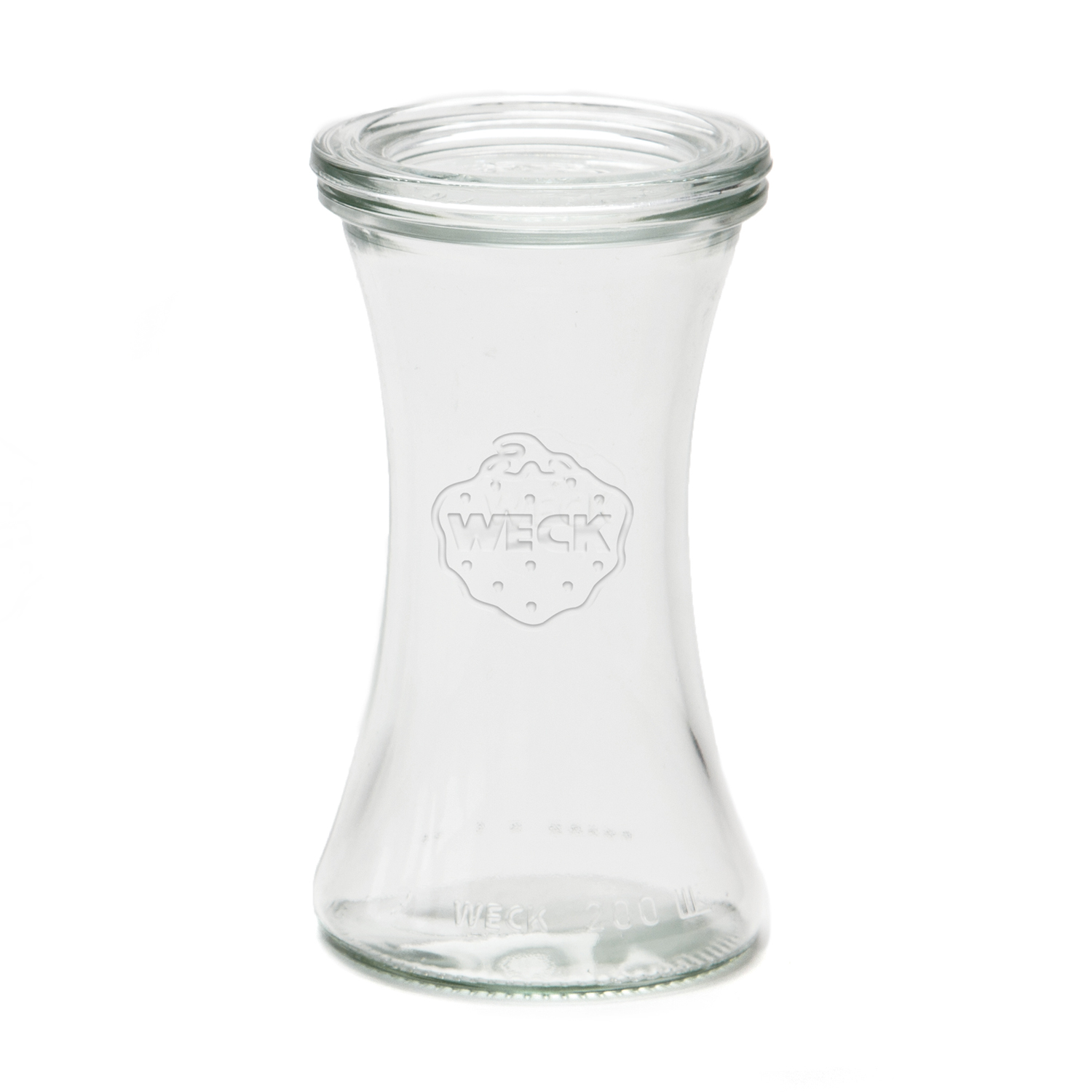 Weck-Glas Delikatesse mit Deckel 200 ml, Ø 6,0 cm, Höhe 12,2