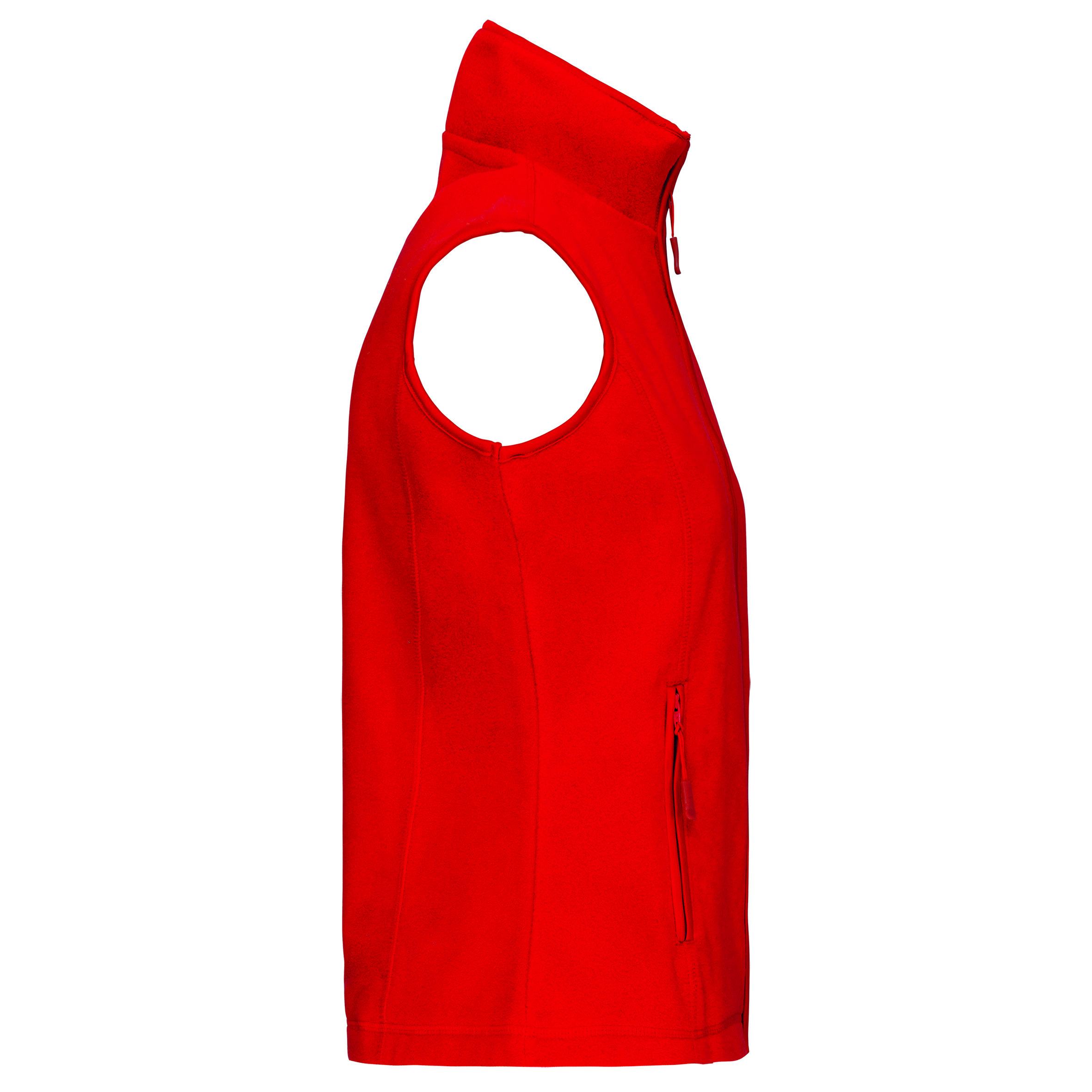 Damen-Fleece-Weste, rot