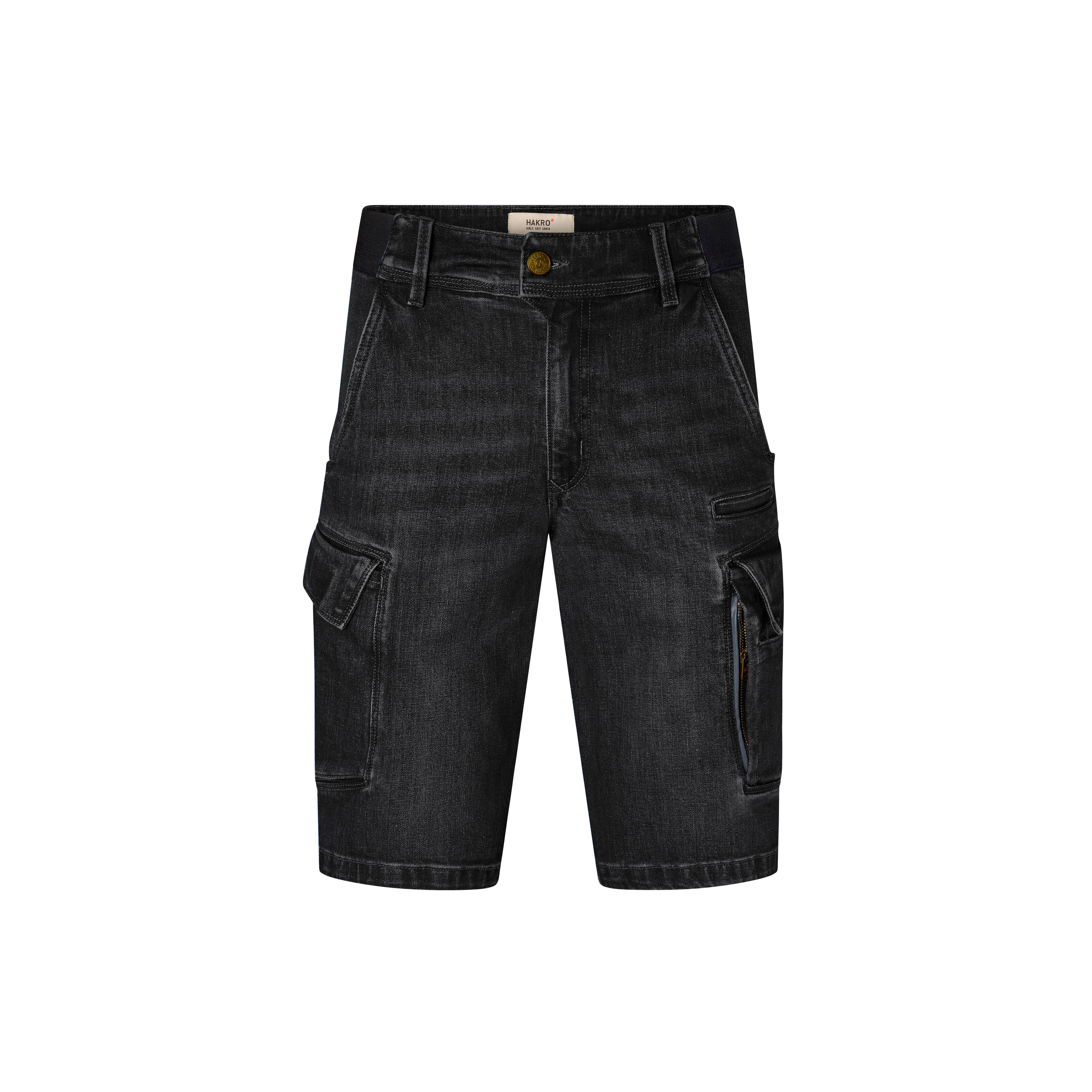 Worker-Jeansshorts Dyneem x-stretch ECO, schwarz