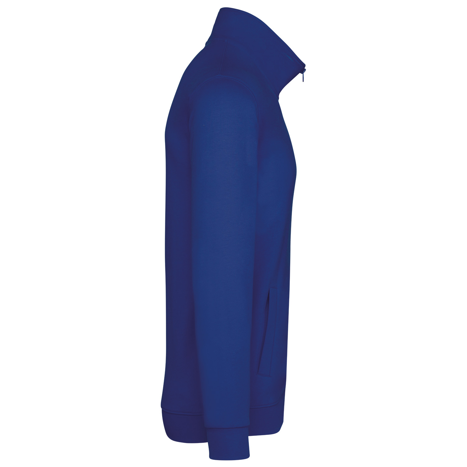 Unisex Sweatjacke, royal blue