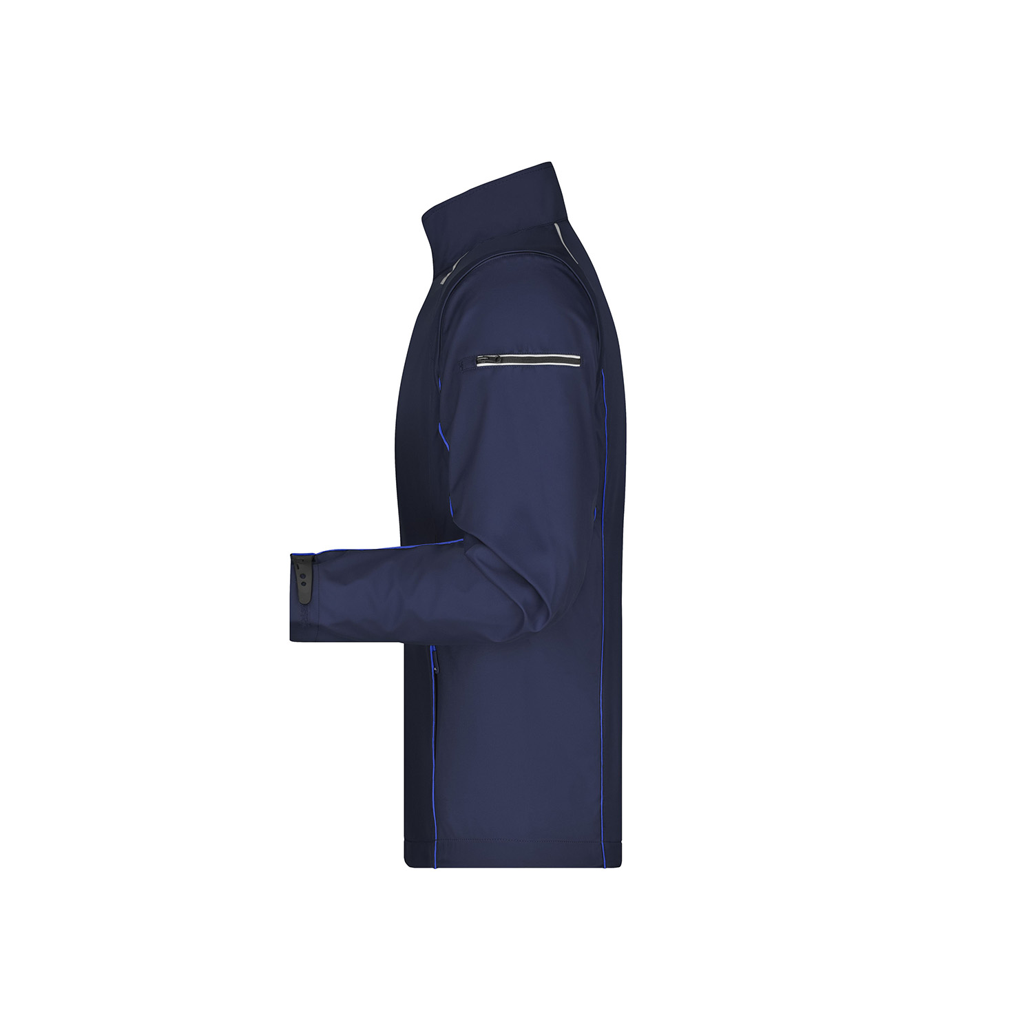 Herren-Softshelljacke Zip-Off, marine/royal