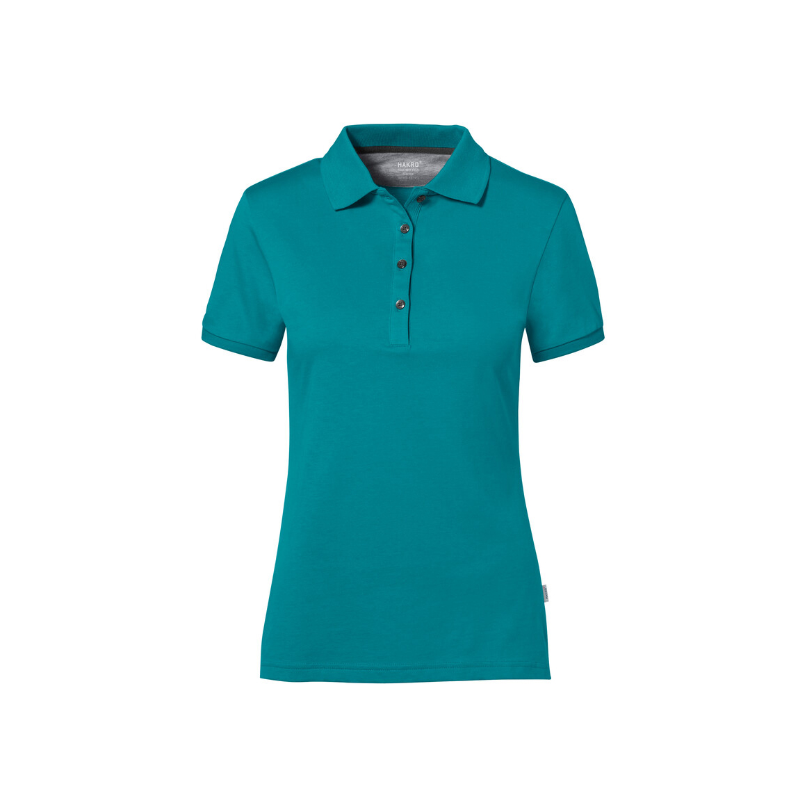 Woman-Polo Cotton Tec, smaragd