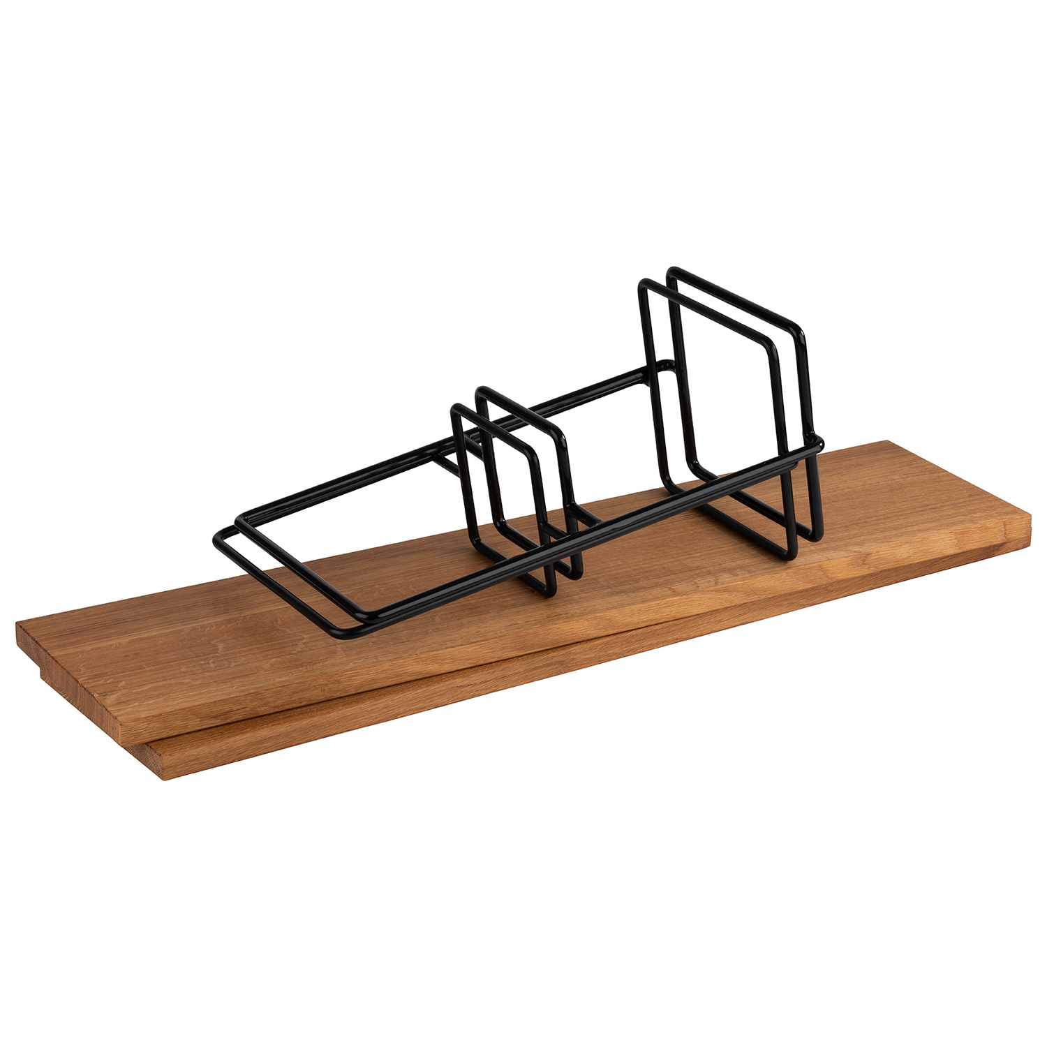 2-stufige Etagère  80 x 23 cm, H: 40,5 cm   4 tlg.