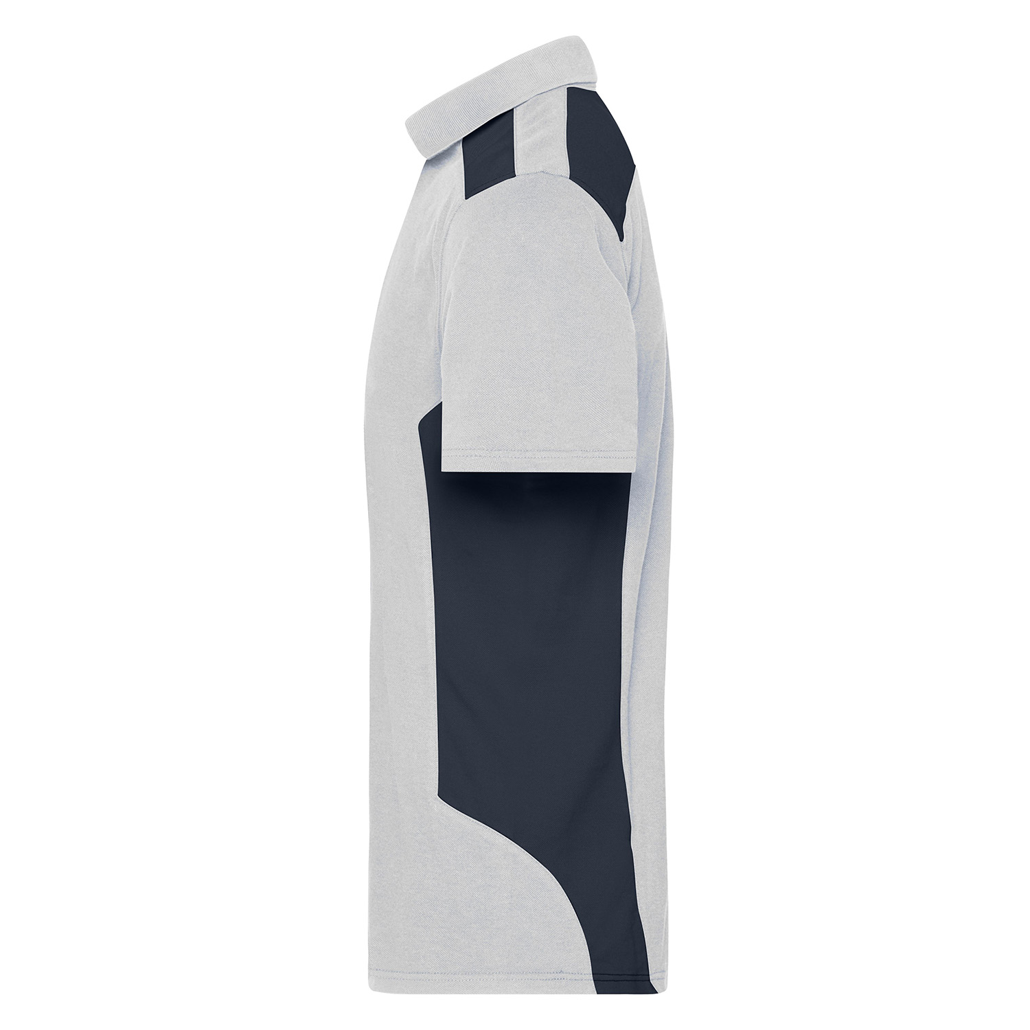Workwear Unisex-Poloshirt Strong, white/carbon